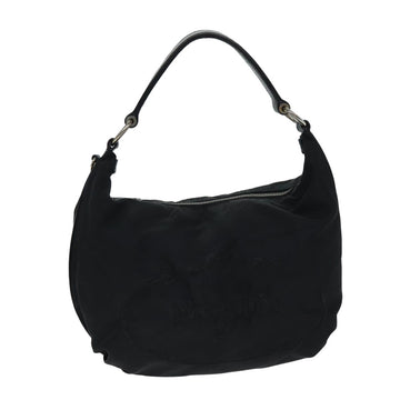 PRADA Shoulder Bag Nylon Black Auth 78420