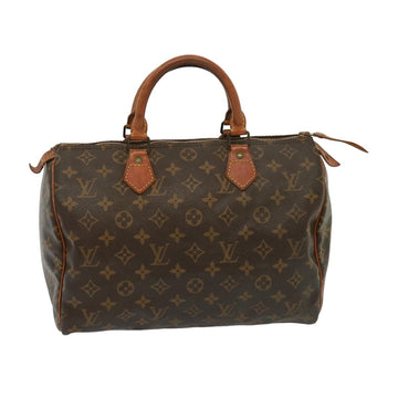 LOUIS VUITTON Monogram Speedy 30 Hand Bag M41526 LV Auth 78518