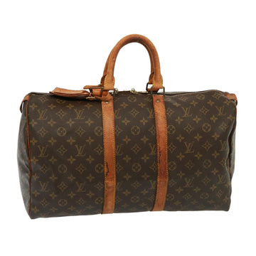 LOUIS VUITTON Monogram Keepall 45 Boston Bag M41428 LV Auth 78520