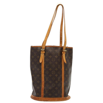 LOUIS VUITTON Monogram Bucket GM Shoulder Bag M42236 LV Auth 78586