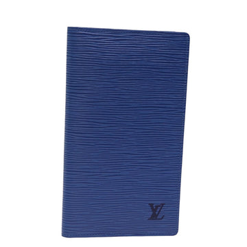 LOUIS VUITTON Epi Long Wallet Blue LV Auth 78601