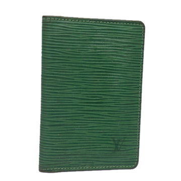 LOUIS VUITTON Epi Organizer Dupoch Card Case Green M63584 LV Auth 78626