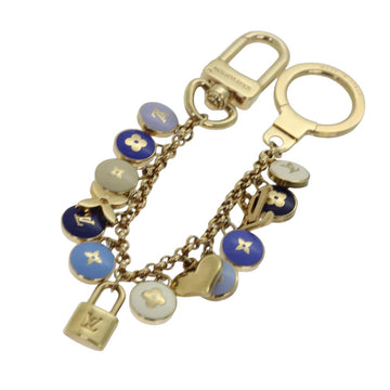 LOUIS VUITTON Monogram Porte Cles Chainne Pastilles Charm M66172 LV Auth 78655