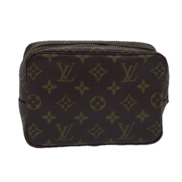 LOUIS VUITTON Monogram Trousse Toilette 18 Pouch M47526 LV Auth 78662