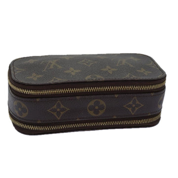 LOUIS VUITTON Monogram Trousse Brush PM Cosmetic Pouch M47510 LV Auth 78663