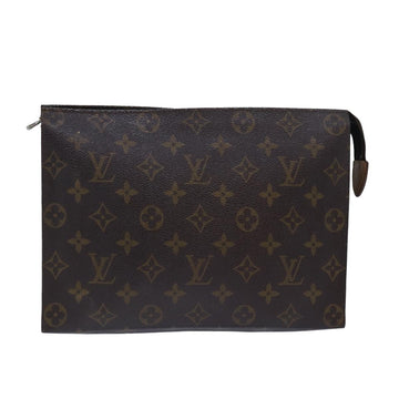 LOUIS VUITTON Monogram Poche Toilette 26 Pouch M47542 LV Auth 78671