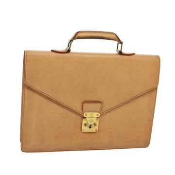 LOUIS VUITTON Epi Serviette Conseiller Briefcase Beige M54429 LV Auth 78690