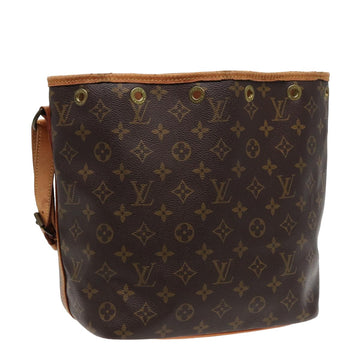 LOUIS VUITTON Monogram Petit Noe Shoulder Bag M42226 LV Auth 78711