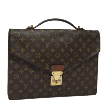 LOUIS VUITTON Monogram Porte Documents Bandouliere Bag M53338 LV Auth 78725