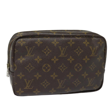 LOUIS VUITTON Monogram Trousse Toilette 23 Clutch Bag M47524 LV Auth 78941