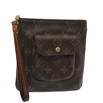 LOUIS VUITTON Monogram Partition Pouch M51901 LV Auth 78992