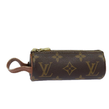 LOUIS VUITTON Monogram Etui 3 Ball de Golf Pouch M58249 LV Auth 79008