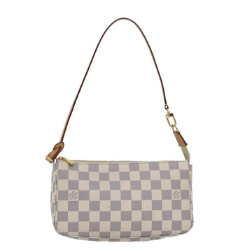 LOUIS VUITTON Damier Azur Pochette Accessoires New Model N51986 LV Auth 79020A