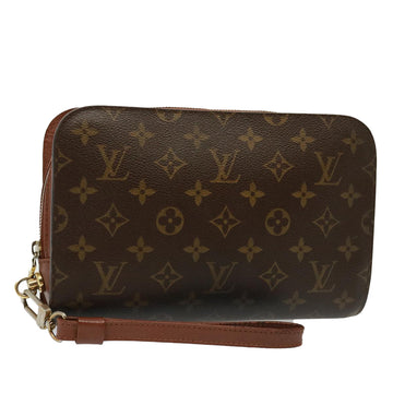 LOUIS VUITTON Monogram Orsay Clutch Bag M51790 LV Auth 79036