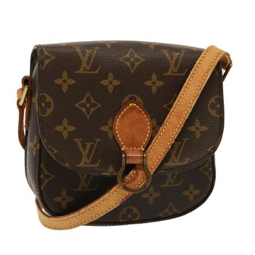 LOUIS VUITTON Monogram Saint Cloud PM Shoulder Bag M51244 LV Auth 79040