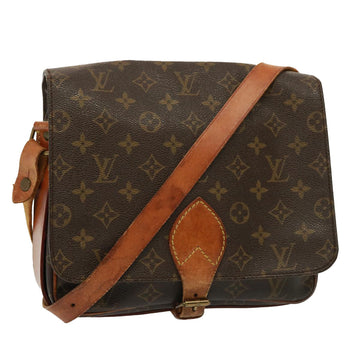 LOUIS VUITTON Monogram Cartouchiere GM Shoulder Bag M51252 LV Auth 79041