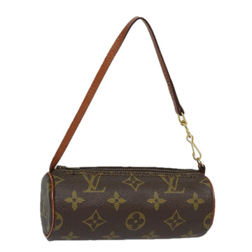 LOUIS VUITTON Monogram Papillon Pouch LV Auth 79043