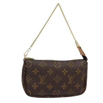 LOUIS VUITTON Monogram Mini Pochette Accessoires Pouch M58009 LV Auth 79057