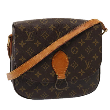 LOUIS VUITTON Monogram Saint Cloud GM Shoulder Bag M51242 LV Auth 79197