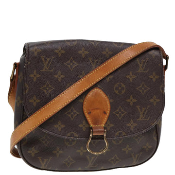 LOUIS VUITTON Monogram Saint Cloud GM Shoulder Bag M51242 LV Auth 79199