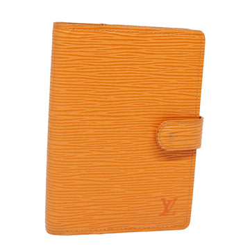 LOUIS VUITTON Epi Agenda PM Day Planner Cover Orange Mandarin R2005H Auth 79226