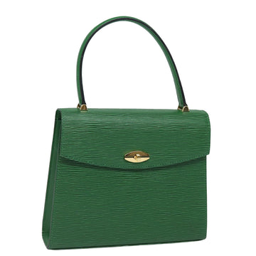 LOUIS VUITTON Epi Malesherbes Hand Bag Green M52374 LV Auth 79253