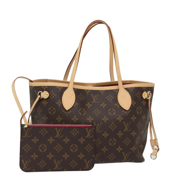 LOUIS VUITTON Monogram Neverfull PM Tote Bag M40155 LV Auth 79260A