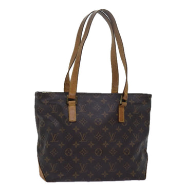 LOUIS VUITTON Monogram Cabas Piano Tote Bag M51148 LV Auth 79261