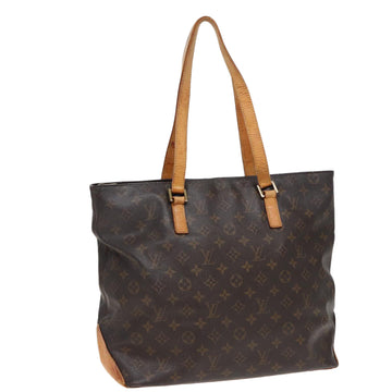 LOUIS VUITTON Monogram Cabas Mezzo Tote Bag M51151 LV Auth 79265