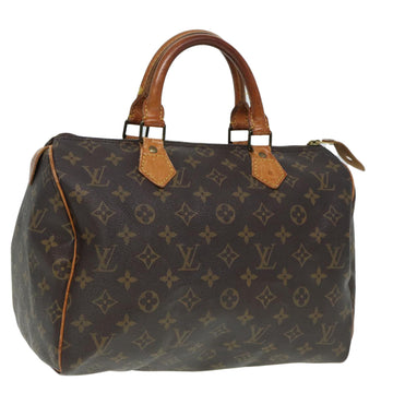 LOUIS VUITTON Monogram Speedy 30 Hand Bag M41526 LV Auth 79272