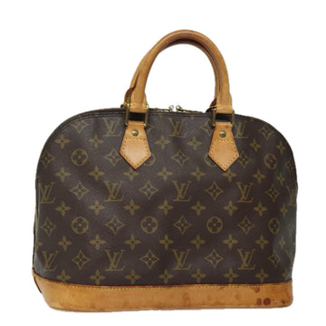 LOUIS VUITTON Monogram Alma Hand Bag M51130 LV Auth 79341