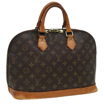 LOUIS VUITTON Monogram Alma Hand Bag M51130 LV Auth 79344