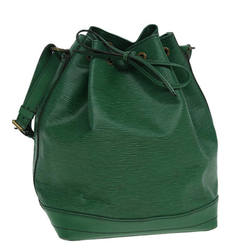 LOUIS VUITTON Epi Noe Shoulder Bag Green M44004 LV Auth 79353