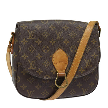 LOUIS VUITTON Monogram Saint Cloud GM Shoulder Bag M51242 LV Auth 79391