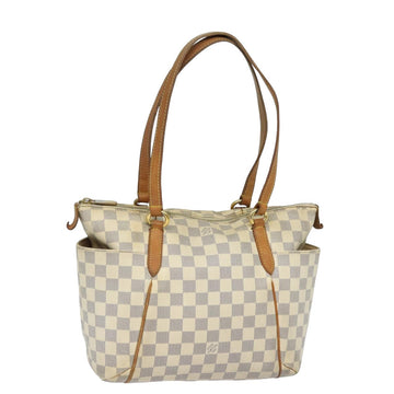 LOUIS VUITTON Damier Azur Totally PM Tote Bag N41280 LV Auth 79393