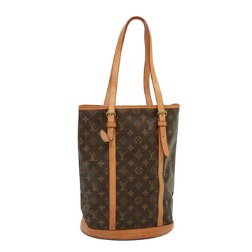 LOUIS VUITTON Monogram Bucket GM Shoulder Bag M42236 LV Auth 79416