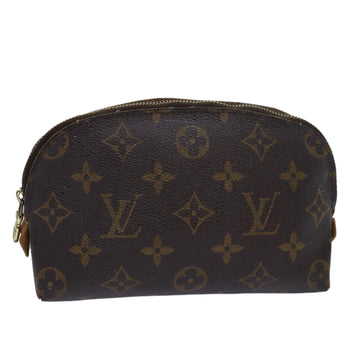 LOUIS VUITTON Monogram Pochette Cosmetic PM Cosmetic Pouch M47515 LV Auth 79421