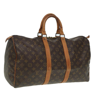 LOUIS VUITTON Monogram Keepall 45 Boston Bag M41428 LV Auth 79436