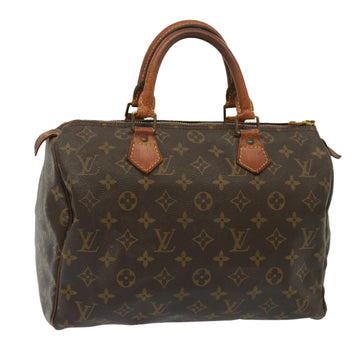 LOUIS VUITTON Monogram Speedy 30 Hand Bag M41526 LV Auth 79442