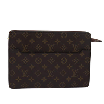 LOUIS VUITTON Monogram Pochette Homme Clutch Bag M51795 LV Auth 79449