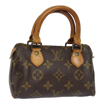 LOUIS VUITTON Monogram Mini Speedy Hand Bag Vintage M41534 LV Auth 79450