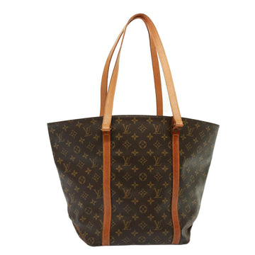 LOUIS VUITTON Monogram Sac Shopping Tote Bag M51108 LV Auth 79455