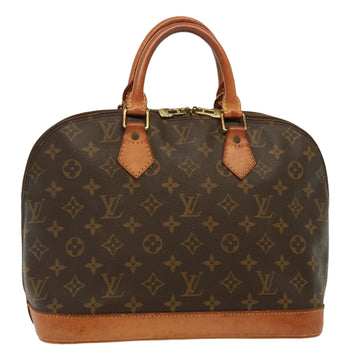 LOUIS VUITTON Monogram Alma Hand Bag M51130 LV Auth 79460