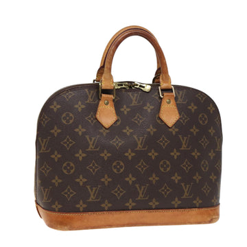 LOUIS VUITTON Monogram Alma Hand Bag M51130 LV Auth 79547