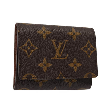 LOUIS VUITTON Monogram Amberop Cartes De Visit Card Case M62920 LV Auth 79585