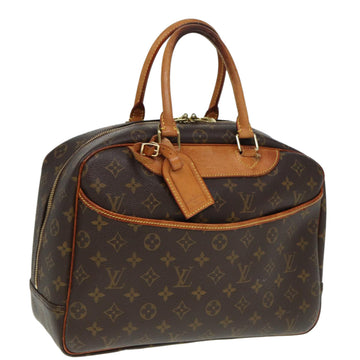 LOUIS VUITTON Monogram Deauville Hand Bag M47270 LV Auth 79624