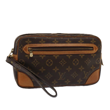 LOUIS VUITTON Monogram Marly Dragonne GM Clutch Bag M51825 LV Auth 79705