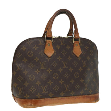 LOUIS VUITTON Monogram Alma Hand Bag M51130 LV Auth 79715