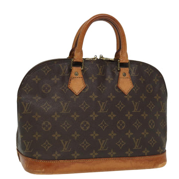 LOUIS VUITTON Monogram Alma Hand Bag M51130 LV Auth 79717