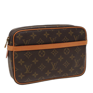 LOUIS VUITTON Monogram Compiegne 23 Clutch Bag M51847 LV Auth 79751